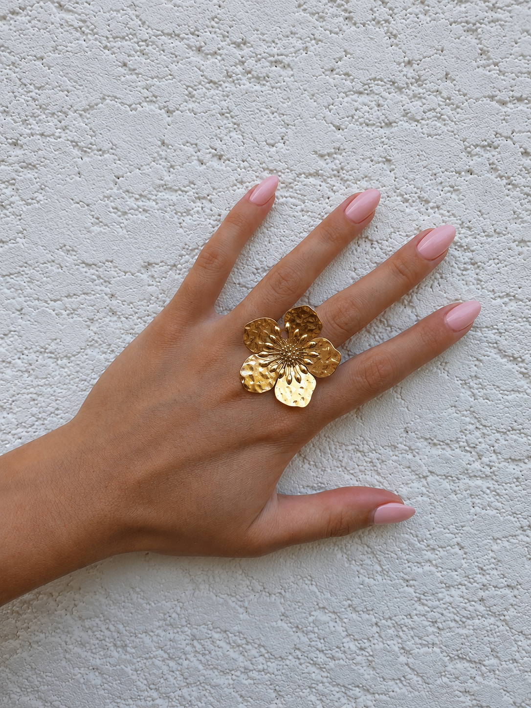 Bague Fleur Dorée