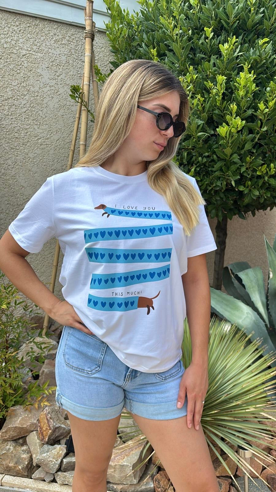 T-shirt Kezy "Love you"