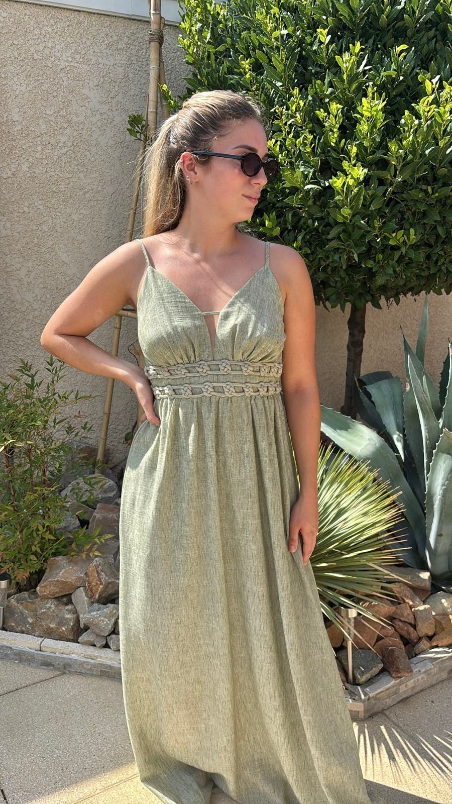 Robe longue “Olive”