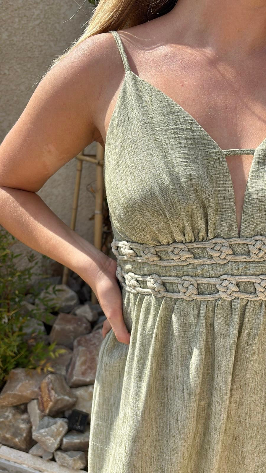 Robe longue “Olive”