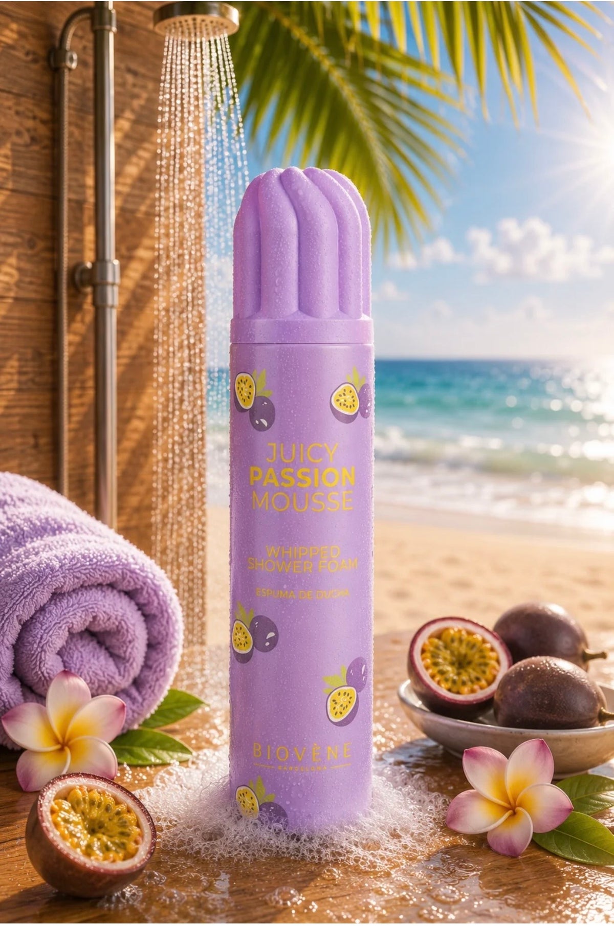 Mousse de Douche fruit de la passion