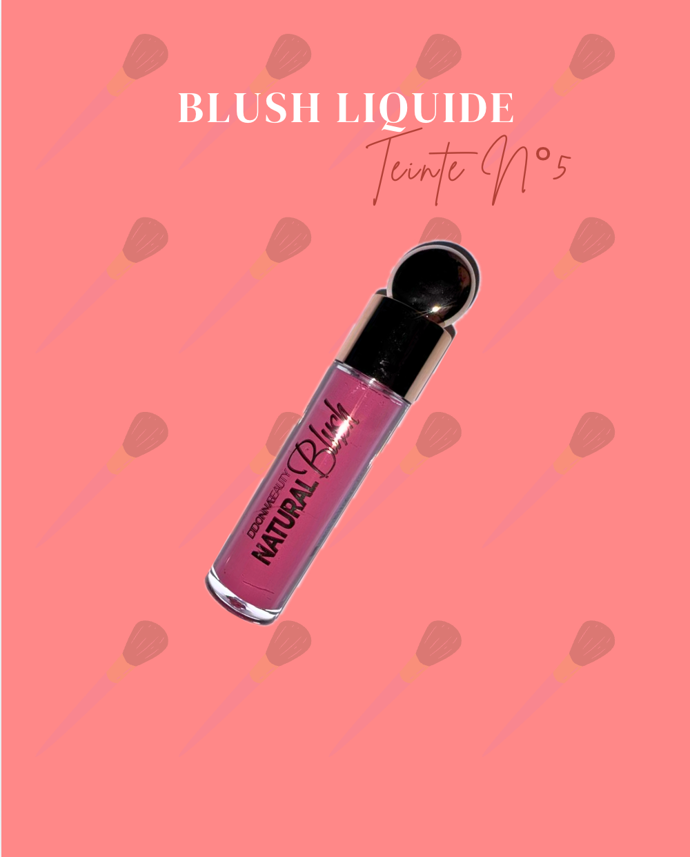 Blush Liquide : Teinte Rose Foncé⭐️