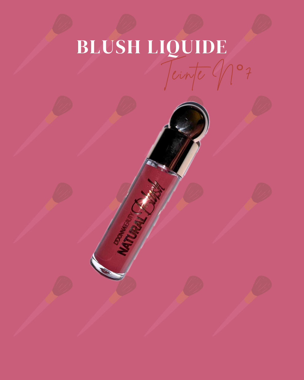 Blush Liquide : Teinte Rose Rouge ⭐️