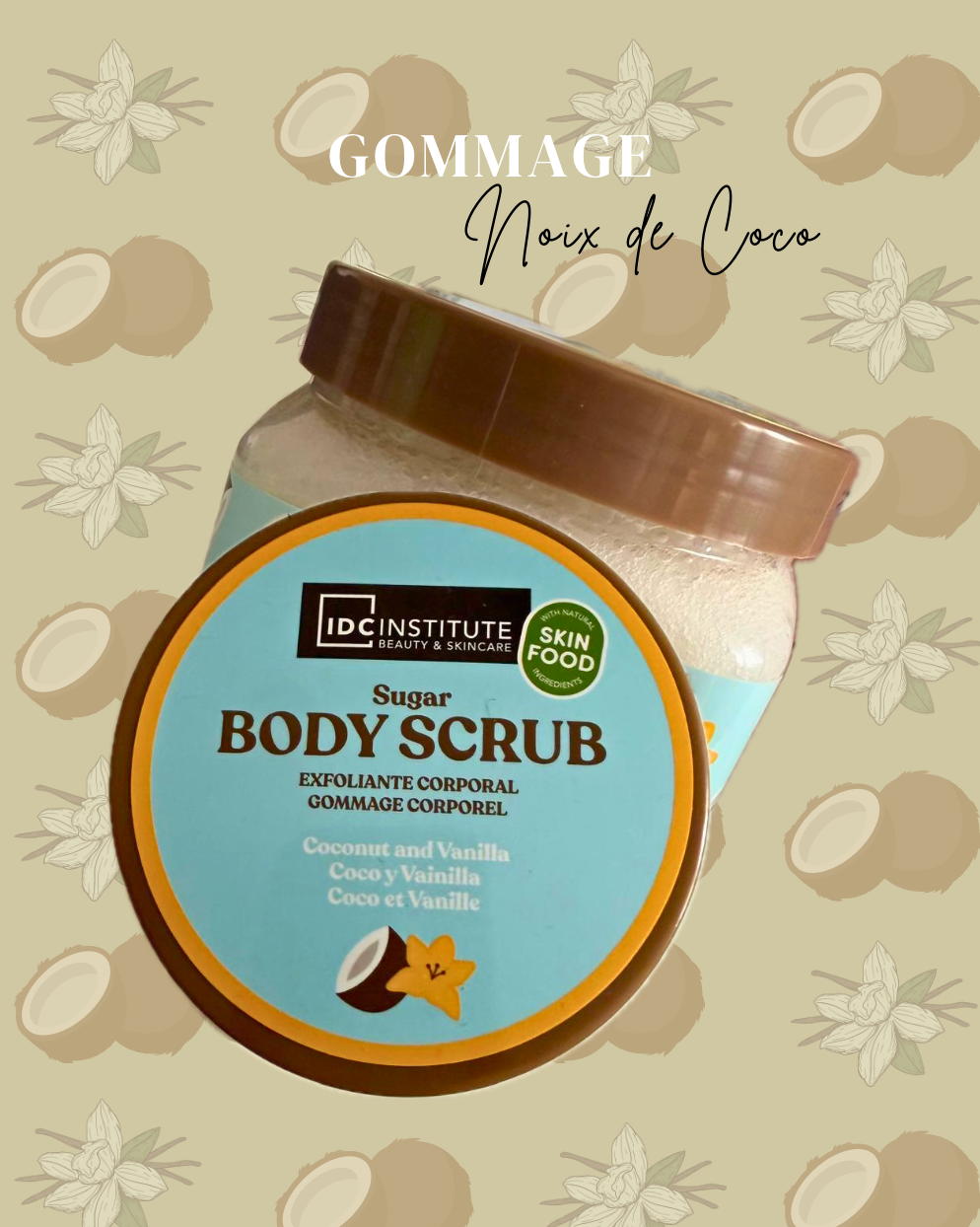 Gommage Corporel : Noix de Coco 🥥
