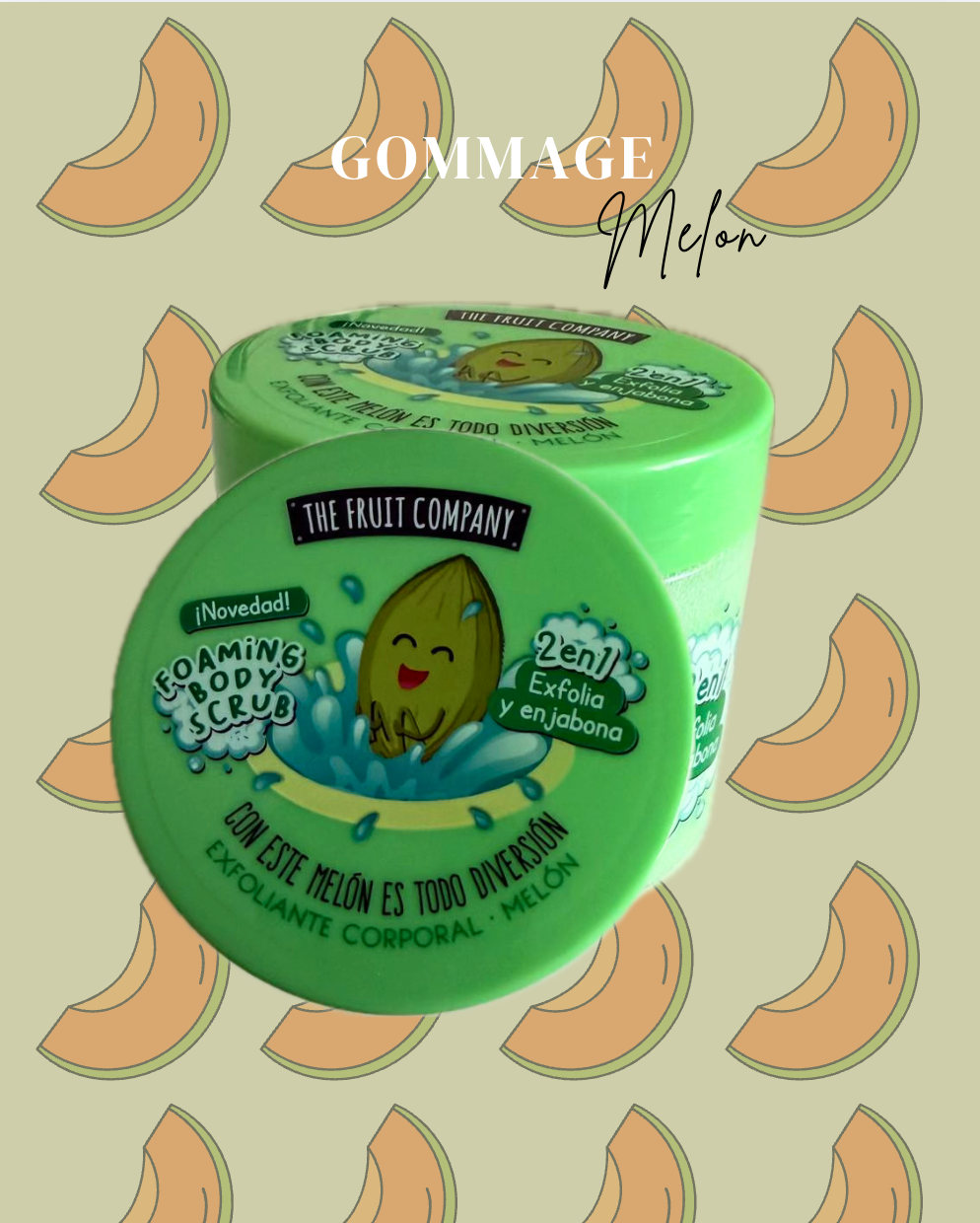 Gommage Corporel : Melon 🍈