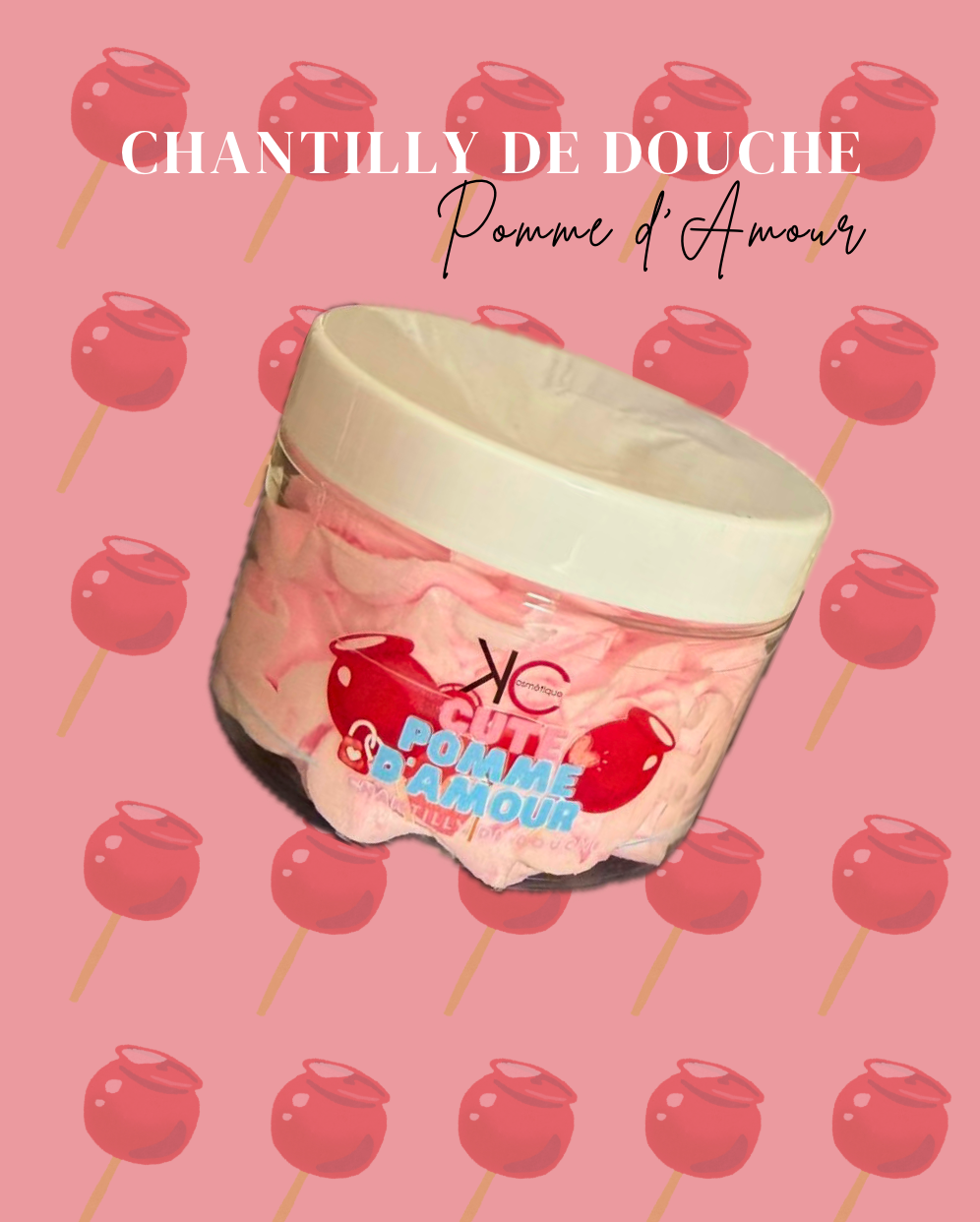 Chantilly de Douche : Senteur Pomme d’Amour 🍎