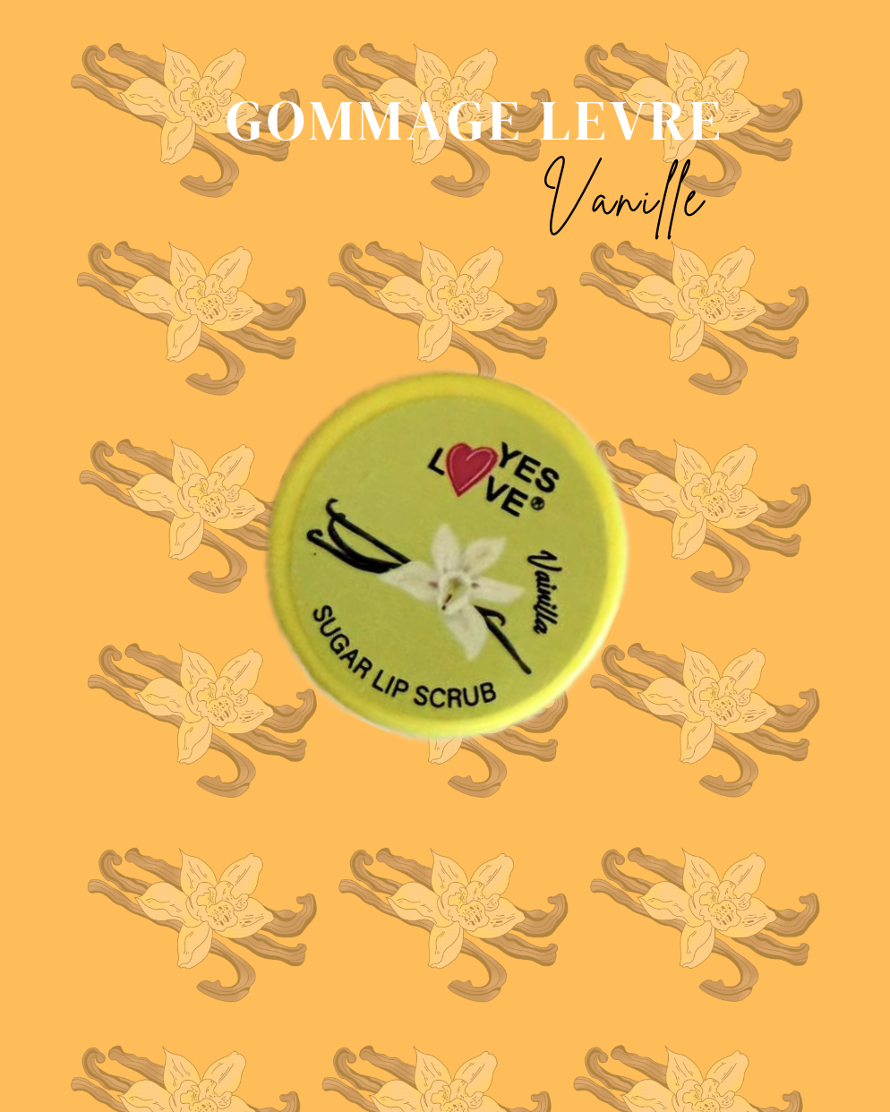 Gommage Lèvres : Vanille ✨