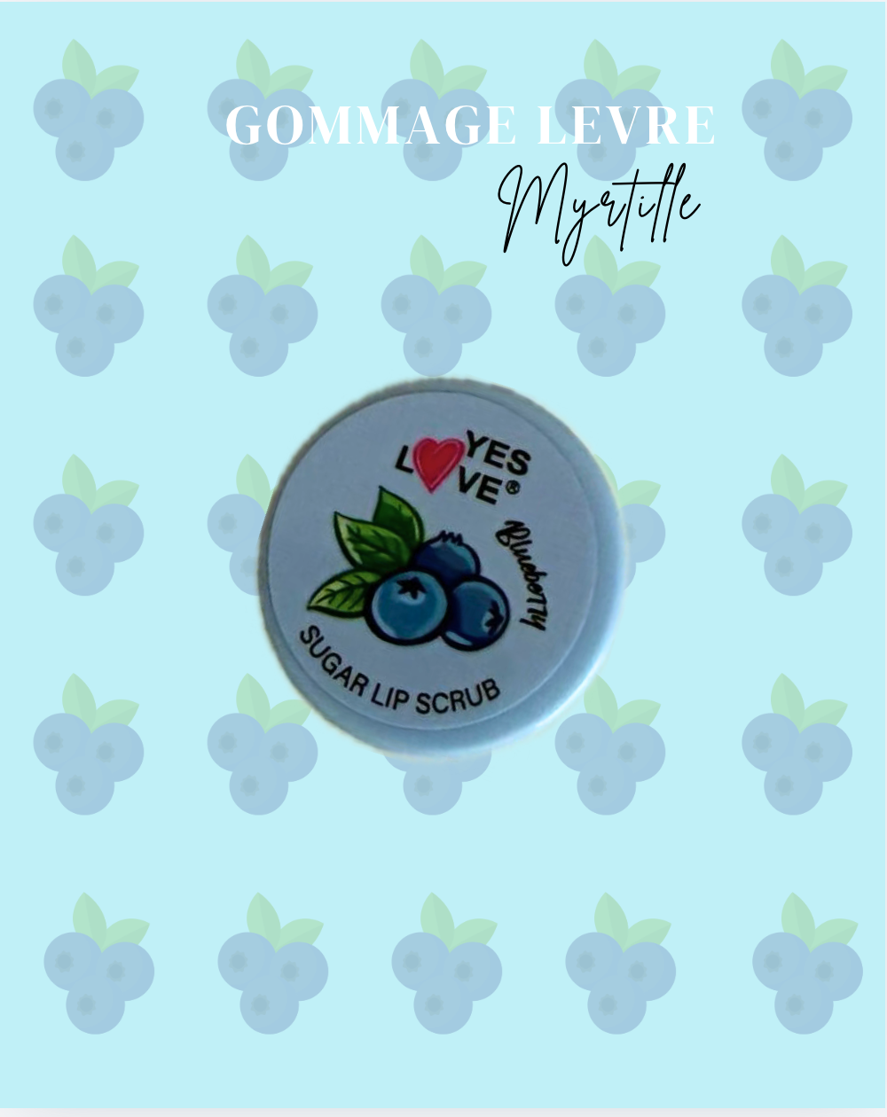 Gommage Lèvres : Myrtille 🫐