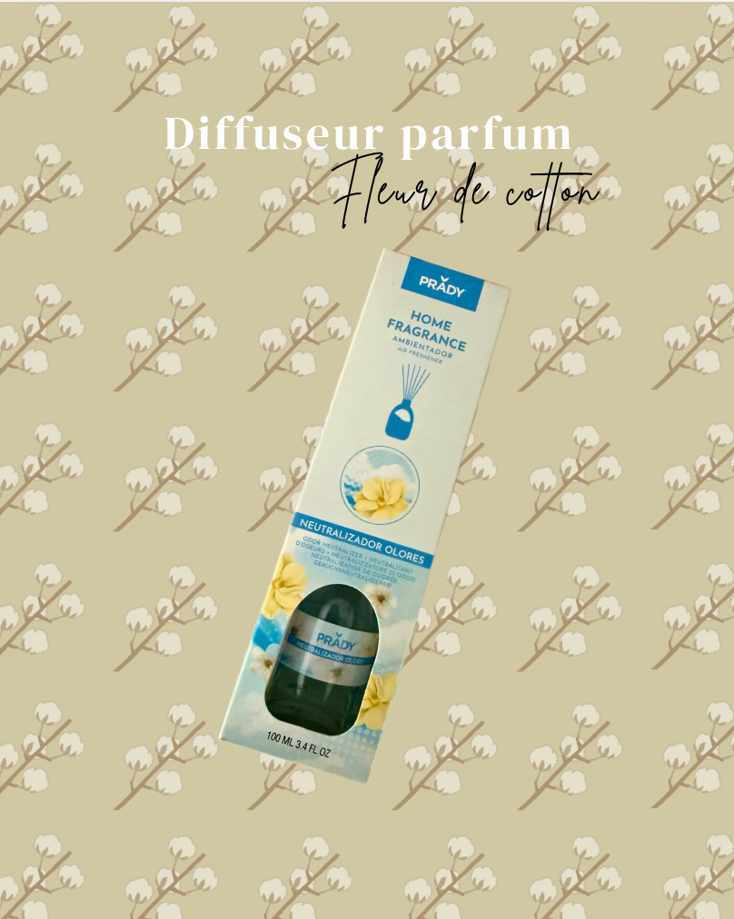 Diffuseur de parfum Fleur de cotton