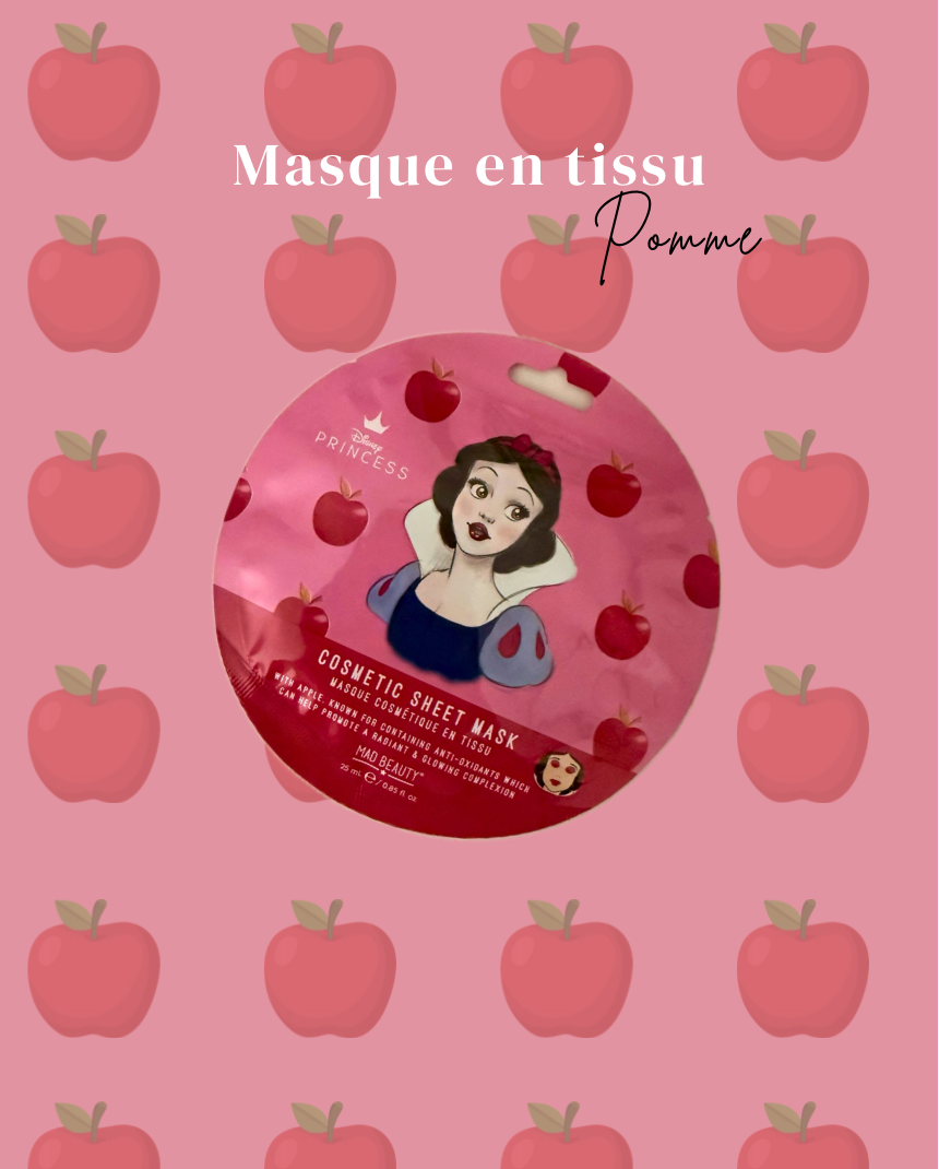 Masque visage pomme 🍎