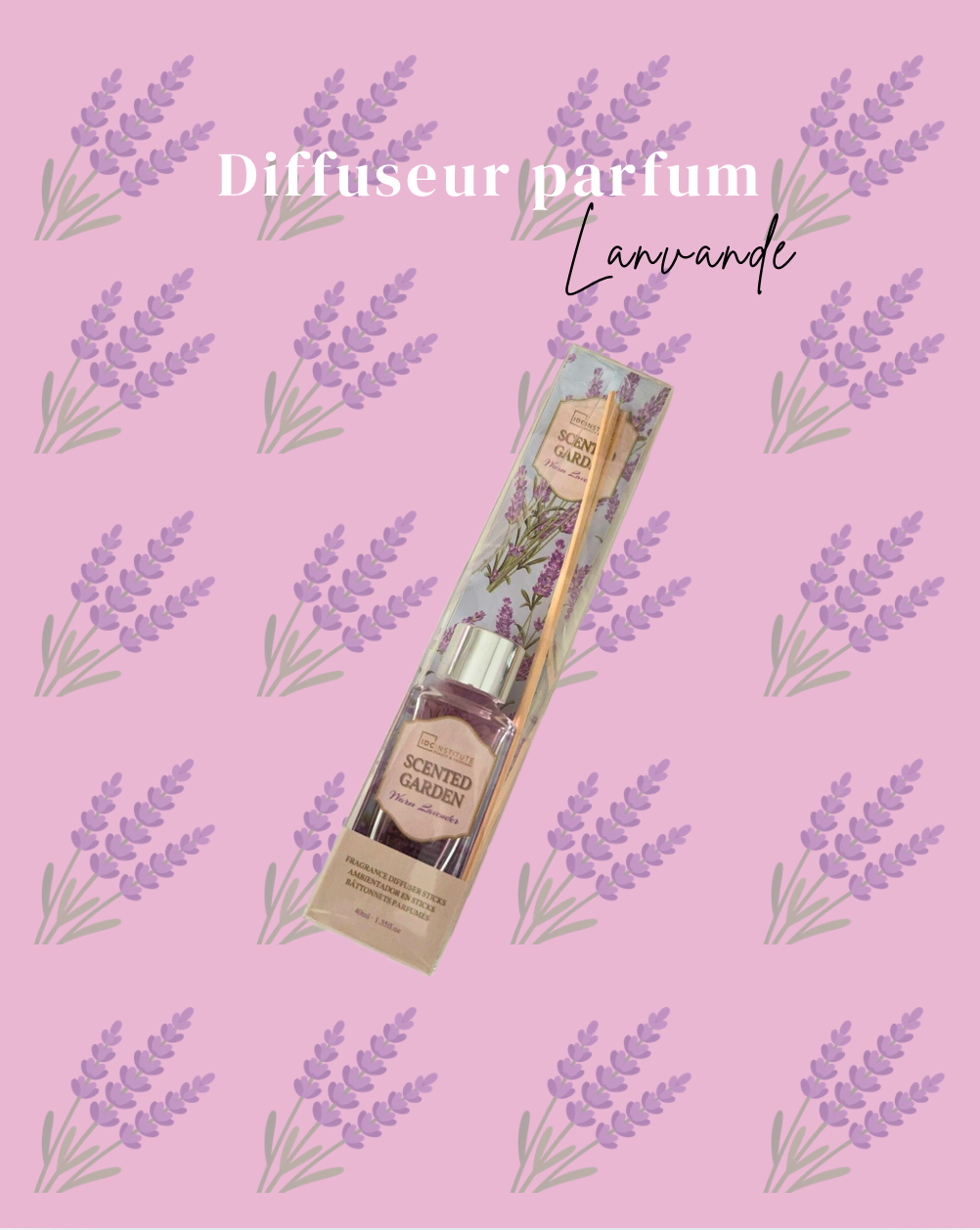 Diffuseur de parfum lavande 🪻