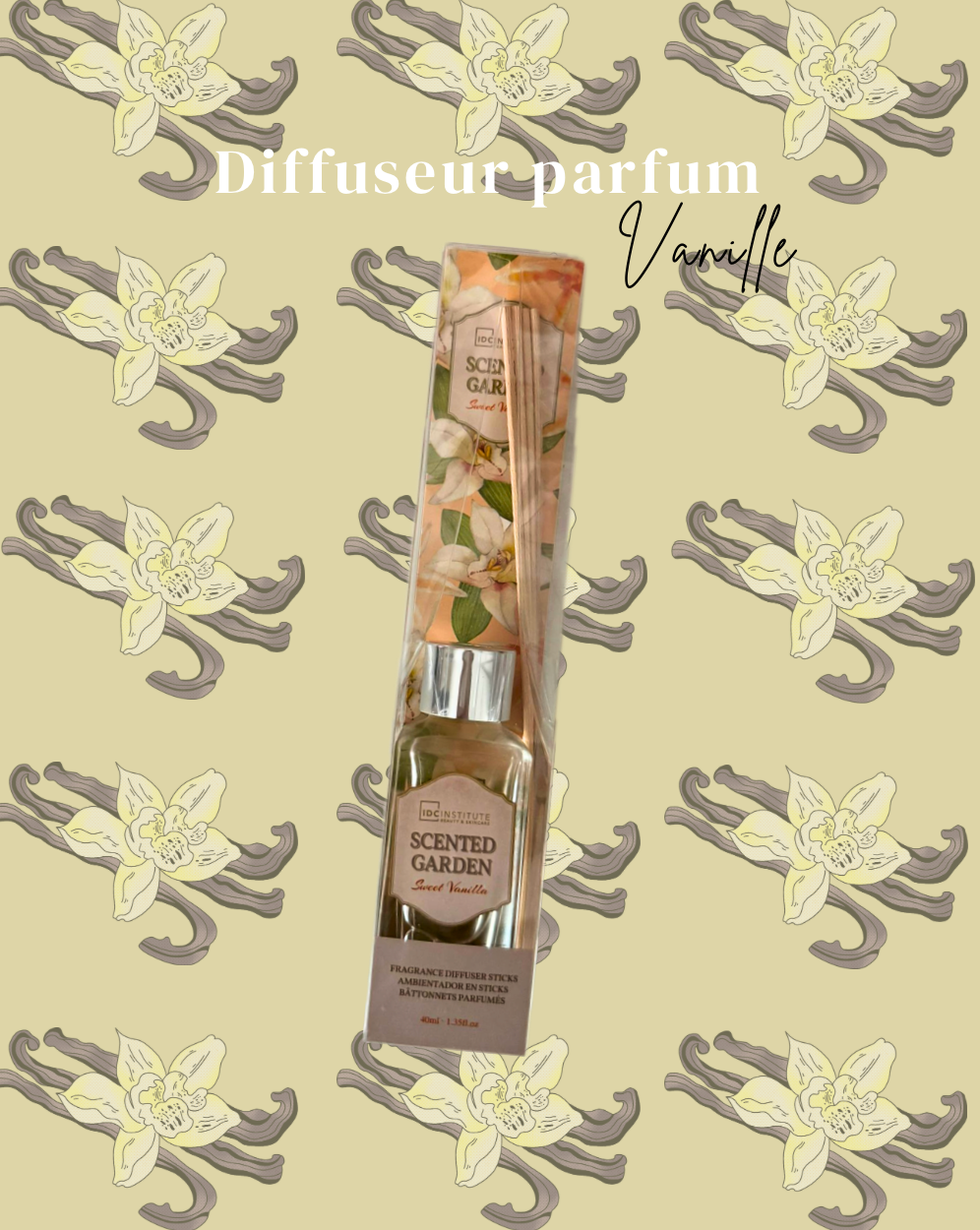 Diffuseur de parfum vanille ✨