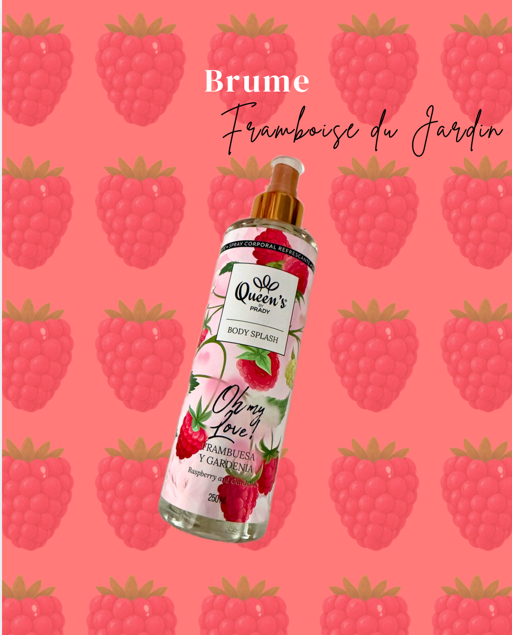 Brume framboise du jardin
