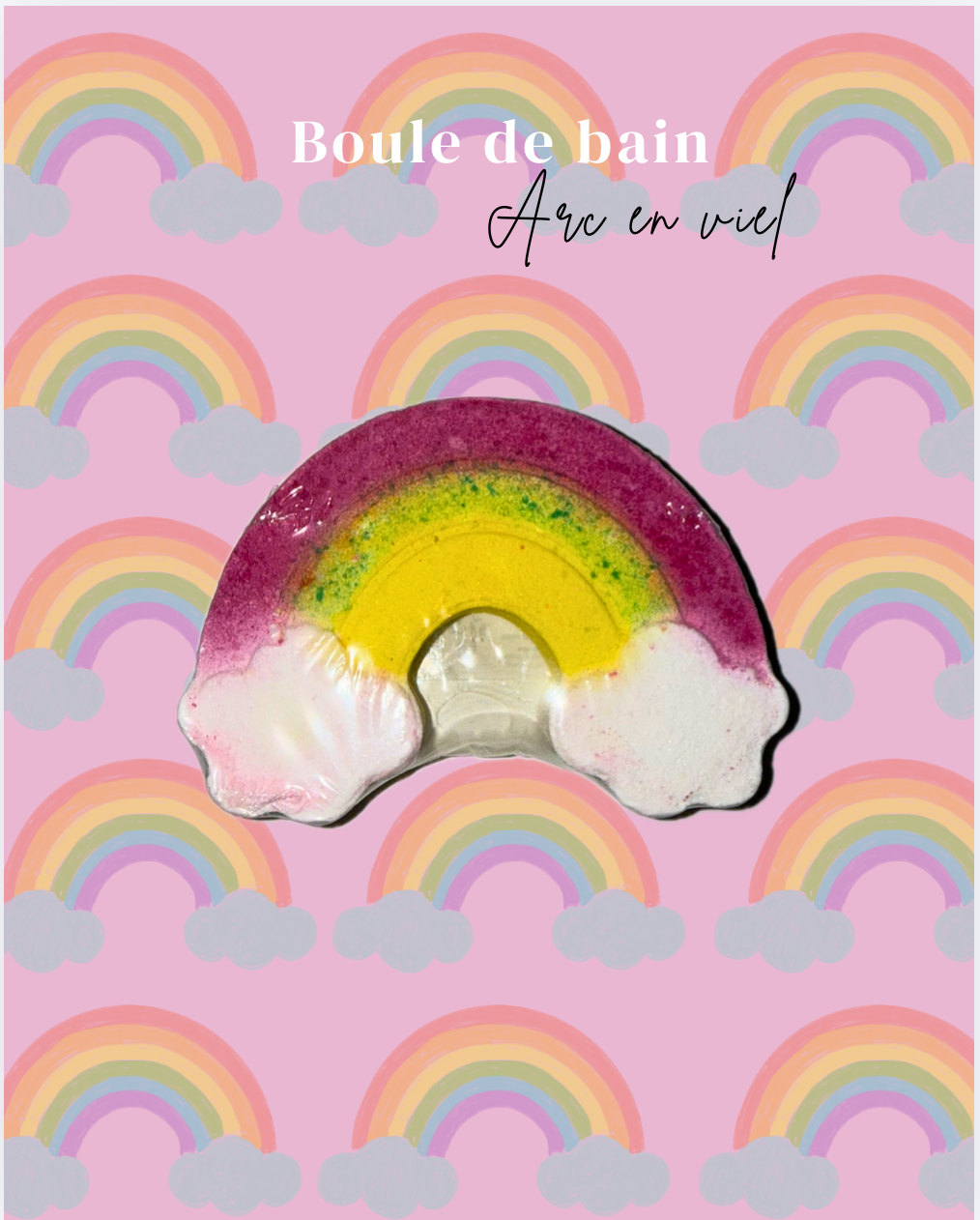 Boule de bain arc en ciel 🌈