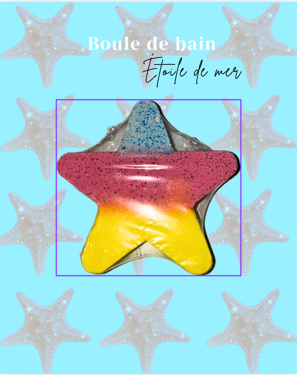 Boule de bain étoile de mer ⭐️