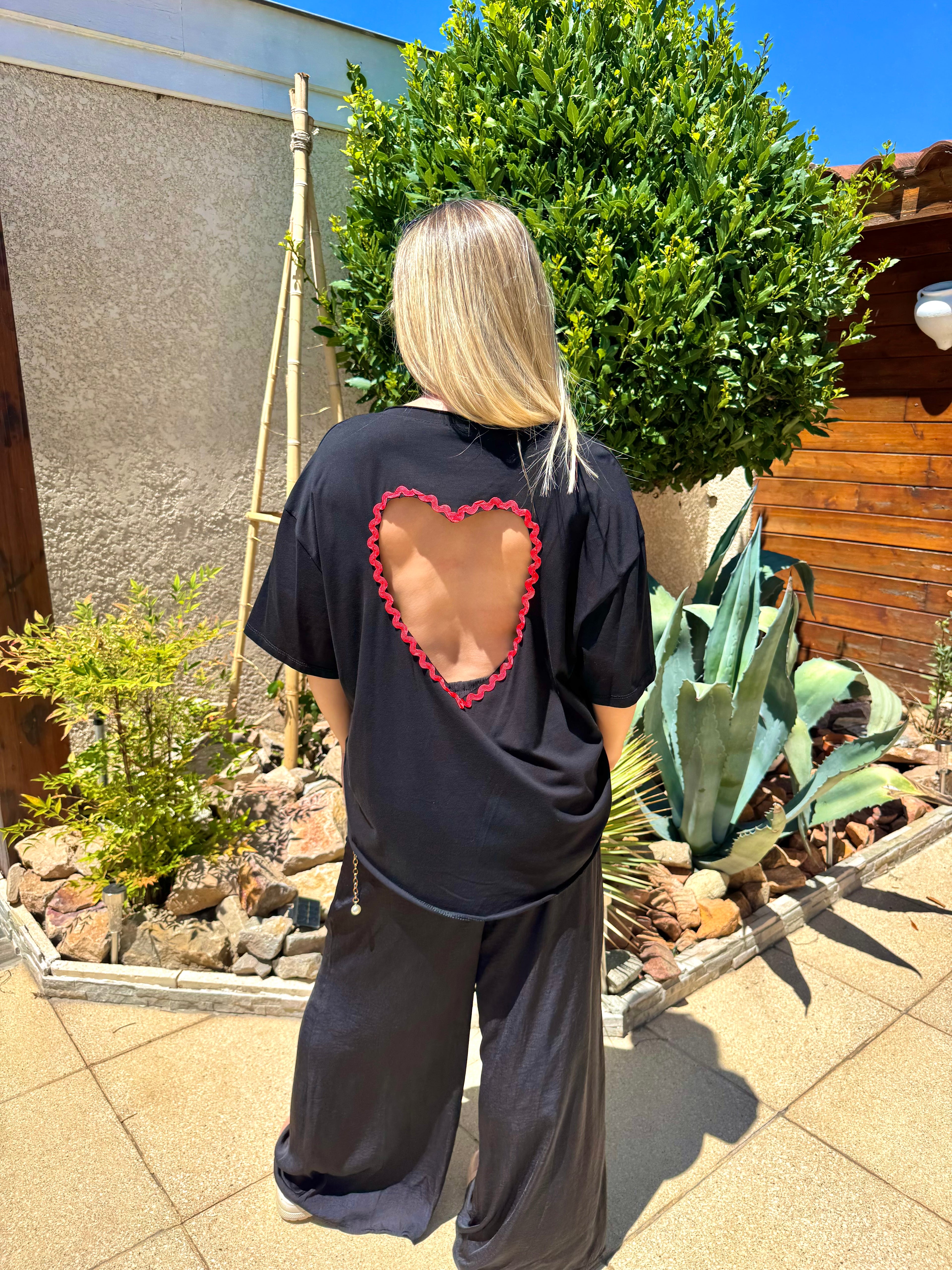T-shirt Cœur
