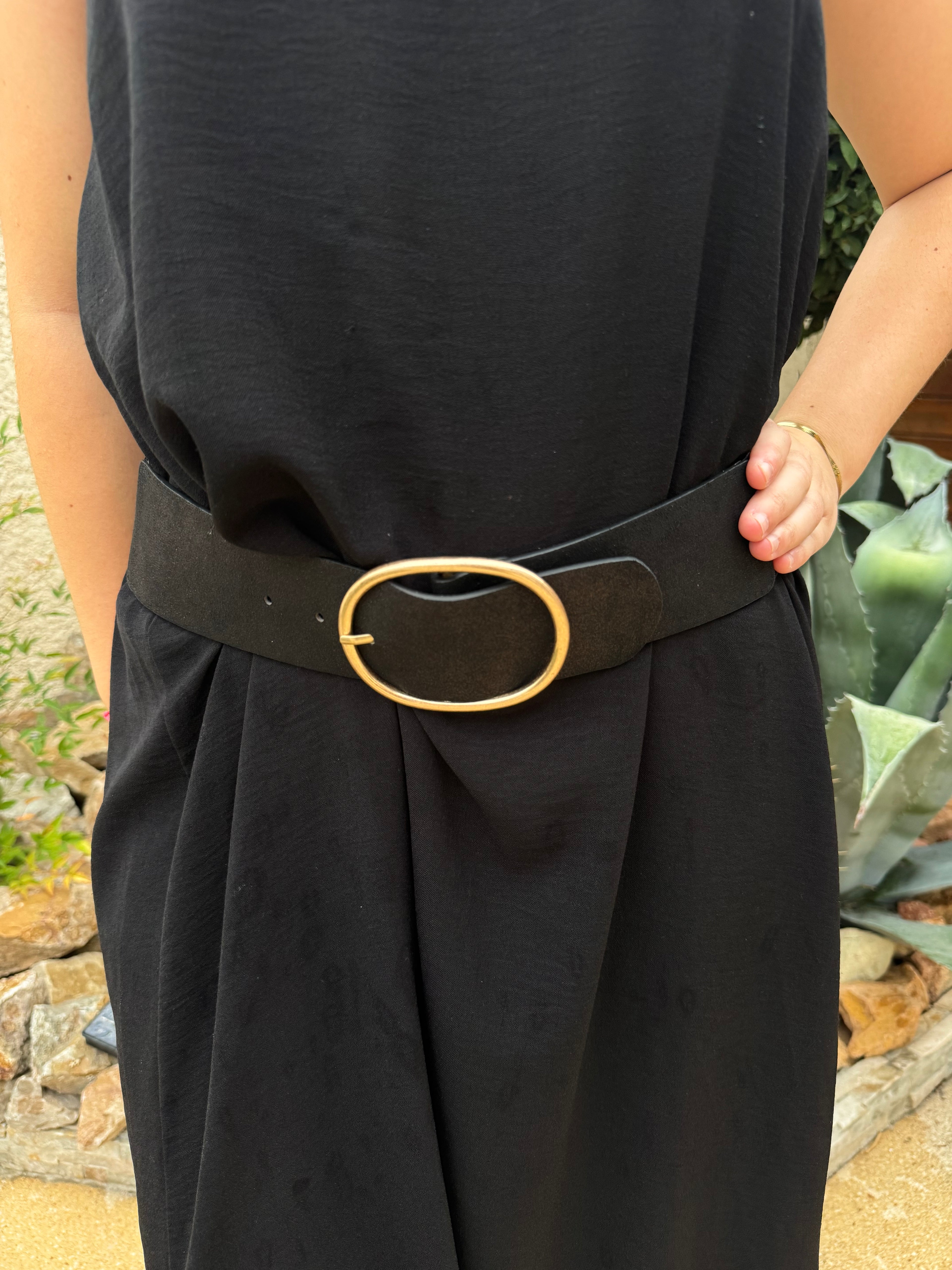 Ceinture boucle ovale