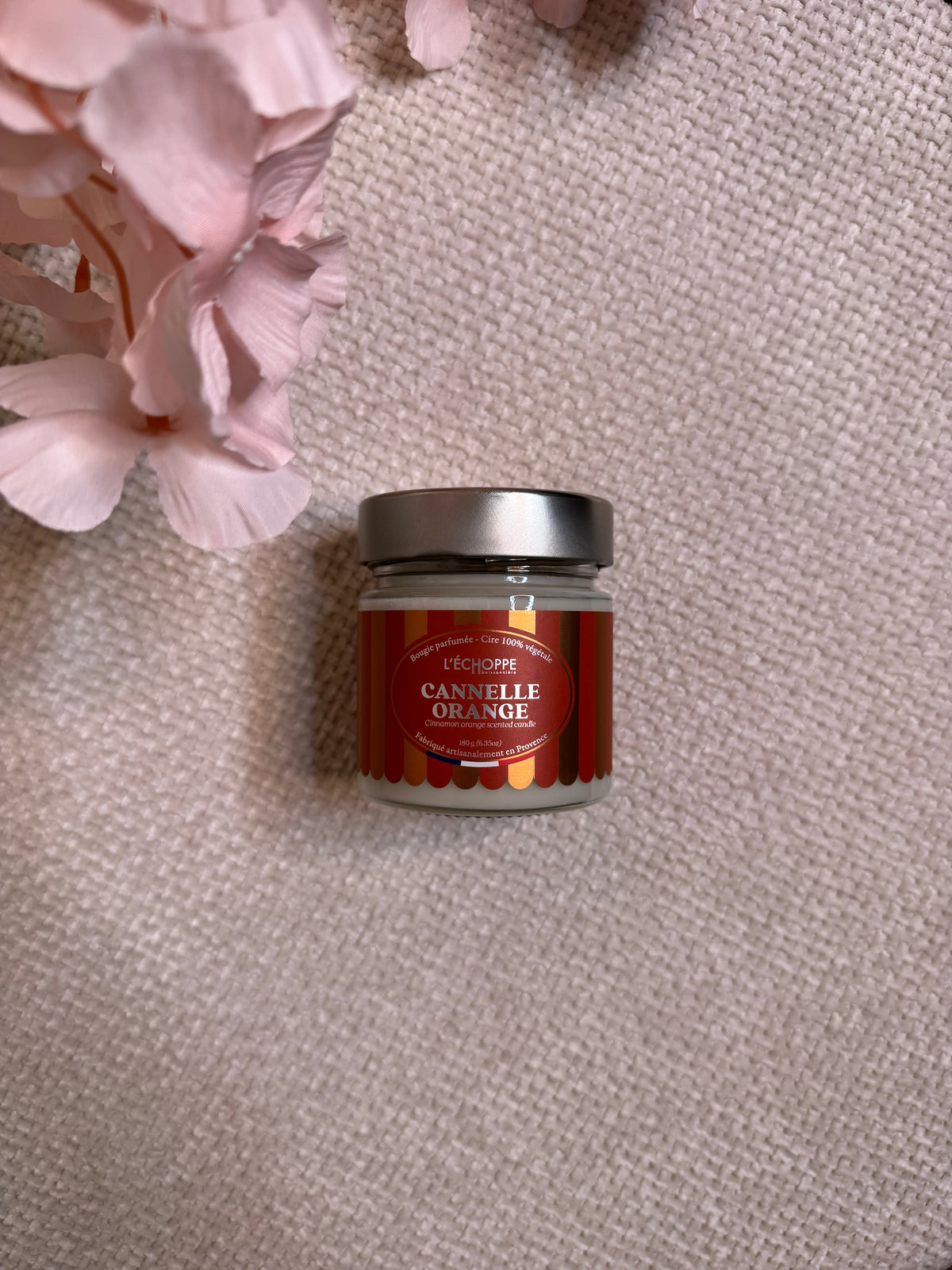 Bougie CANELLE ORANGE